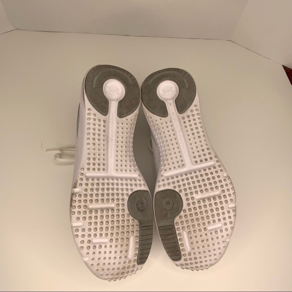 Under Armour white mesh sneakers. - Picture 14 of 15